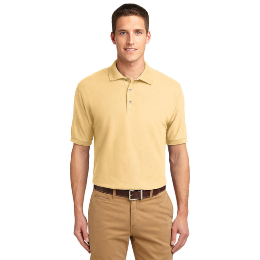 Port Authority-Port Authority® Silk Touch™ Polo K500 1/2-MedTech-1