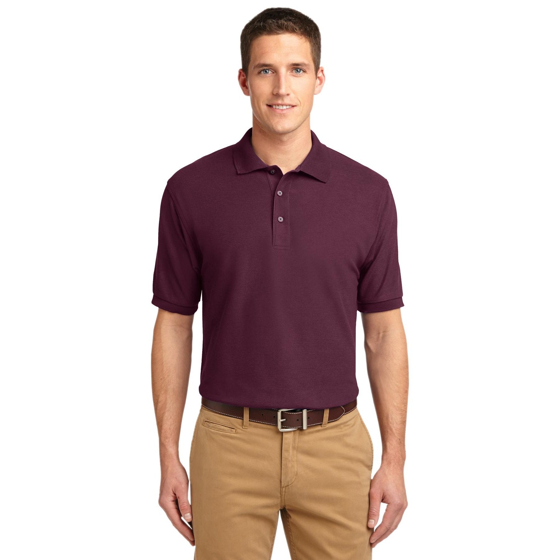 Port Authority-Port Authority® Silk Touch™ Polo K500 1/2-MedTech-17
