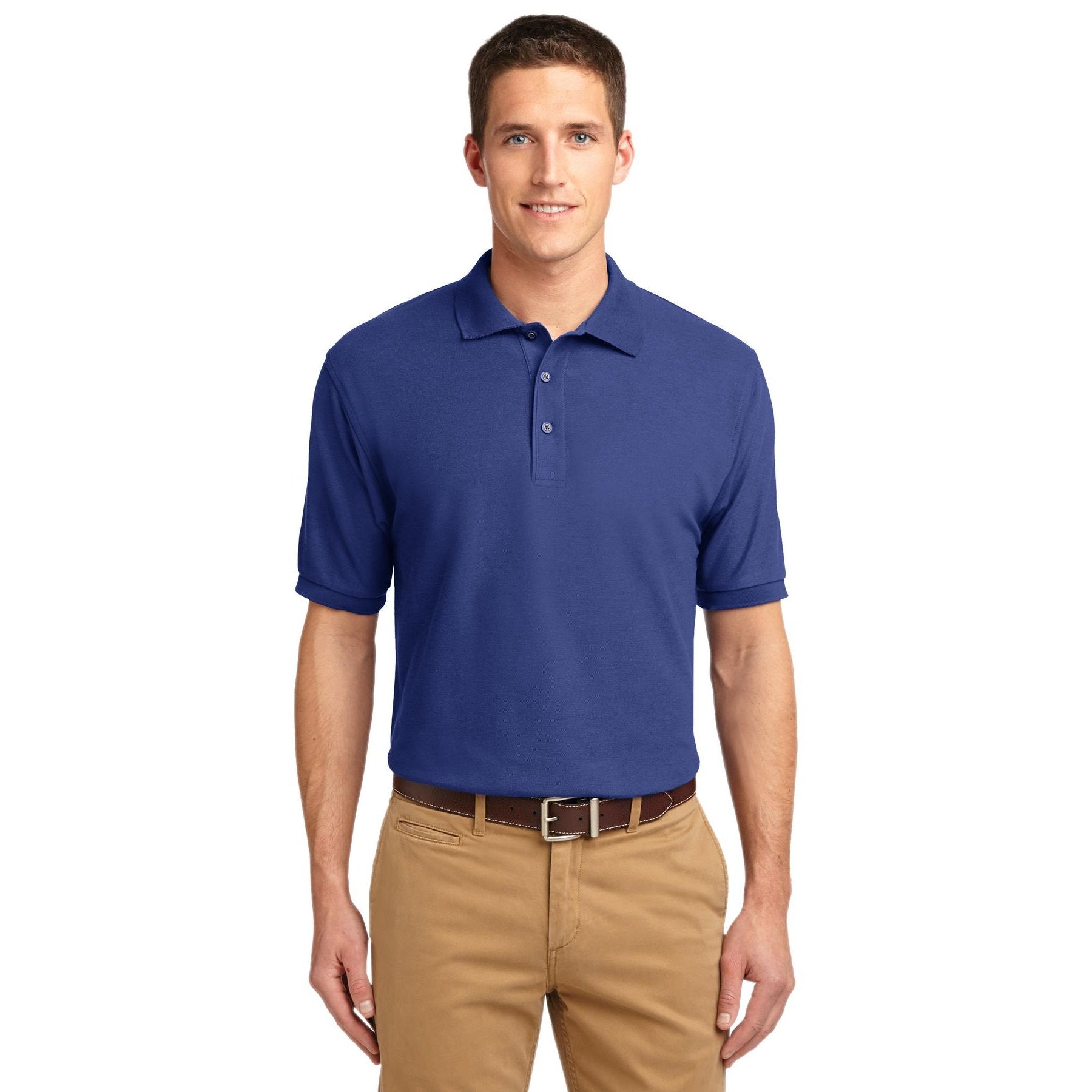 Port Authority-Port Authority® Silk Touch™ Polo K500 1/2-MedTech-19
