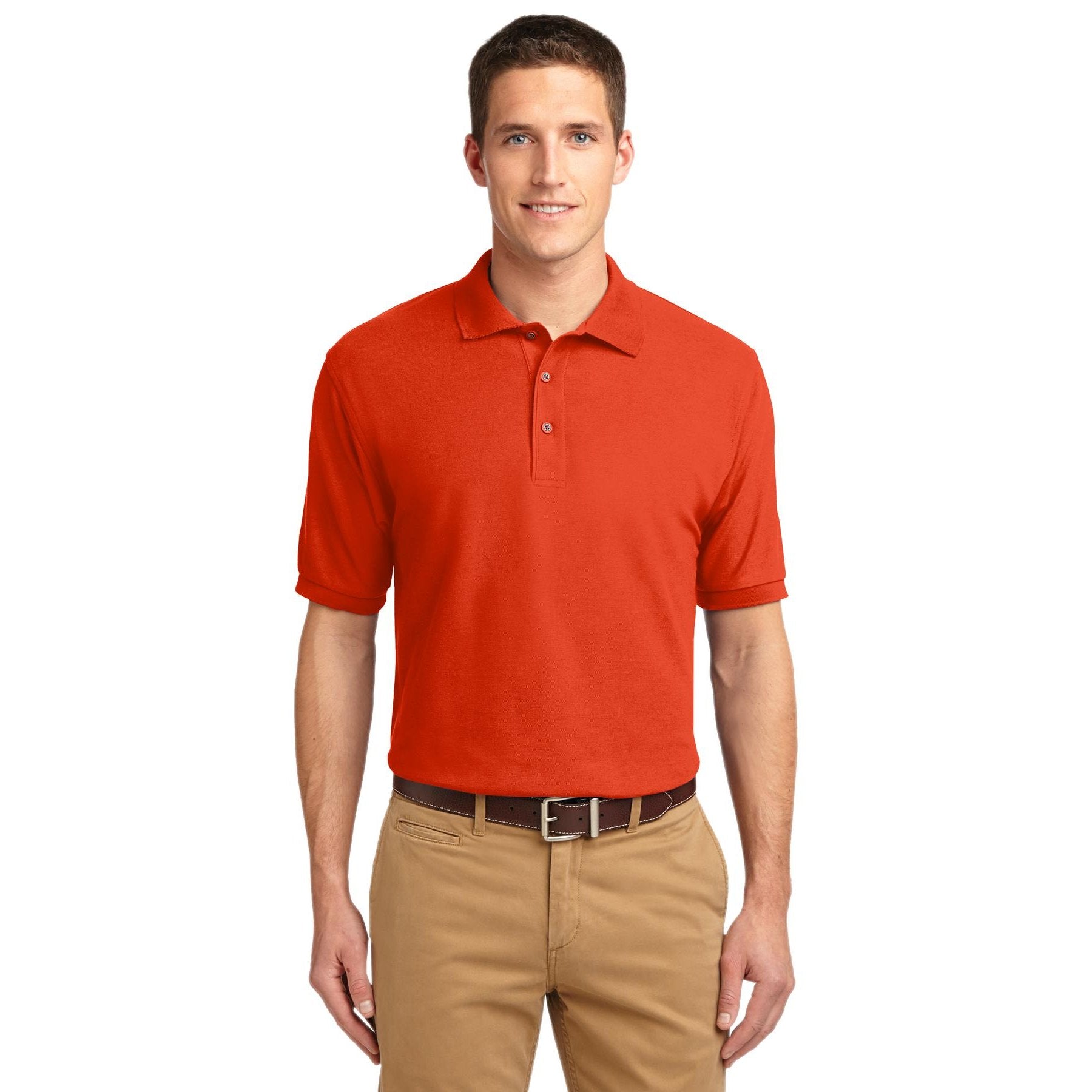Port Authority-Port Authority® Silk Touch™ Polo K500 1/2-MedTech-21