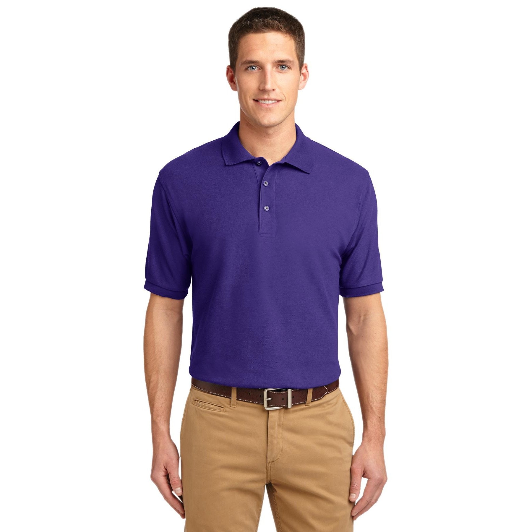 Port Authority-Port Authority® Silk Touch™ Polo K500 1/2-MedTech-22