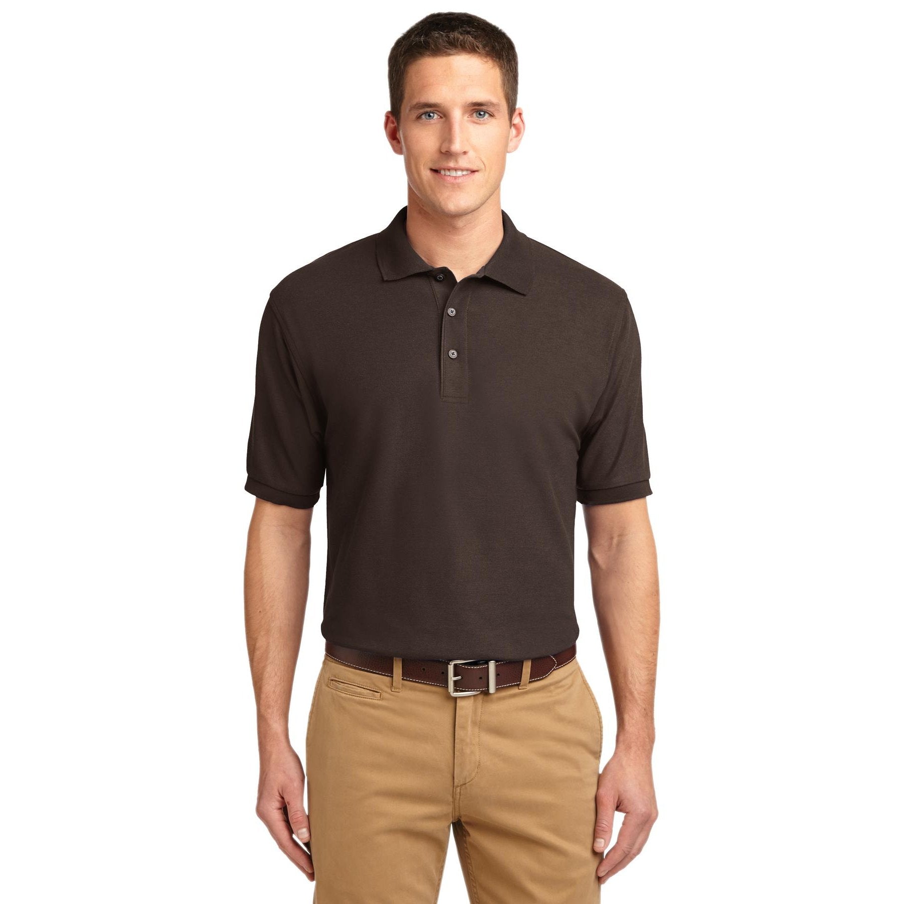 Port Authority-Port Authority® Silk Touch™ Polo K500 1/2-MedTech-7