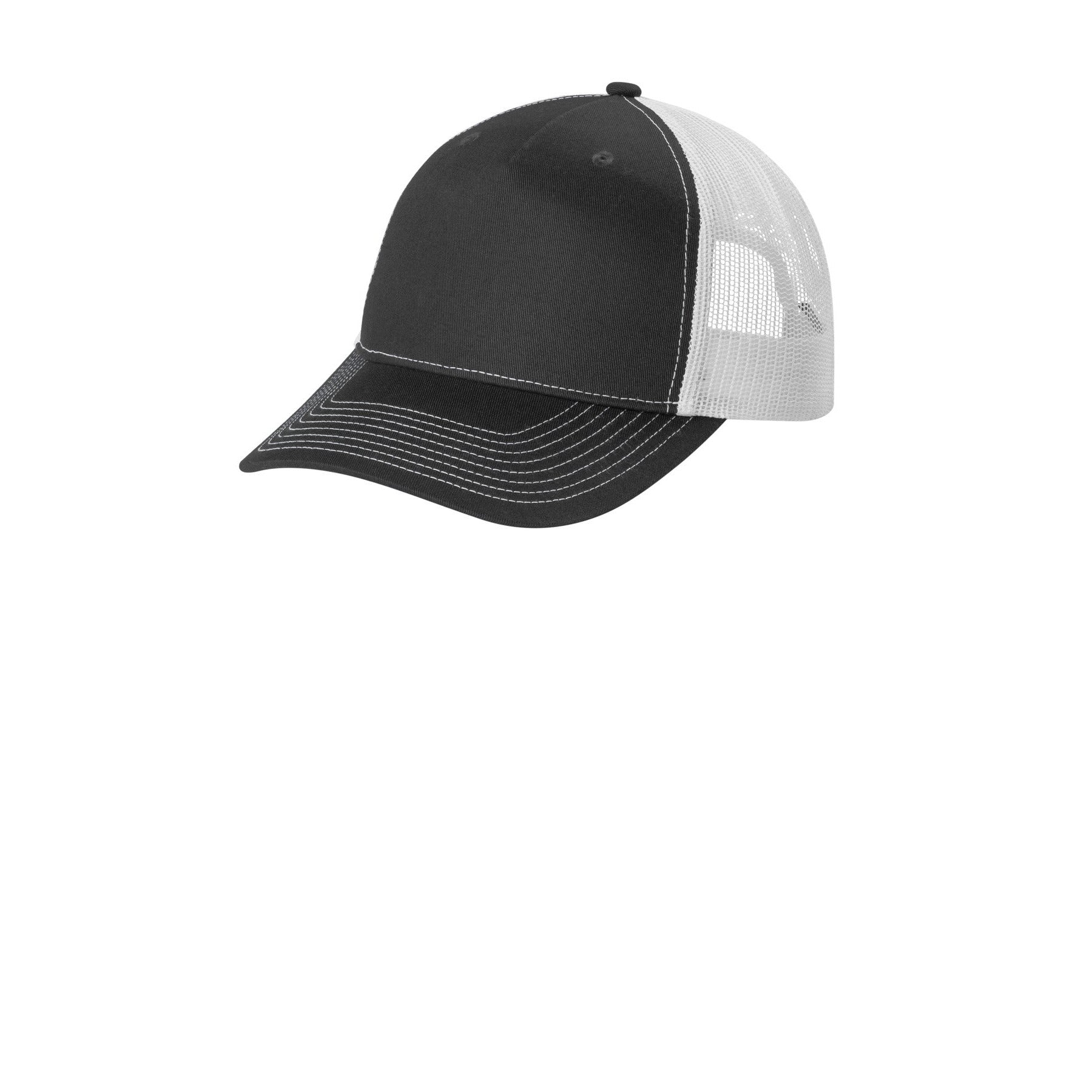 Port Authority-Port Authority® Snapback Five-Panel Trucker Cap C115-MedTech-4