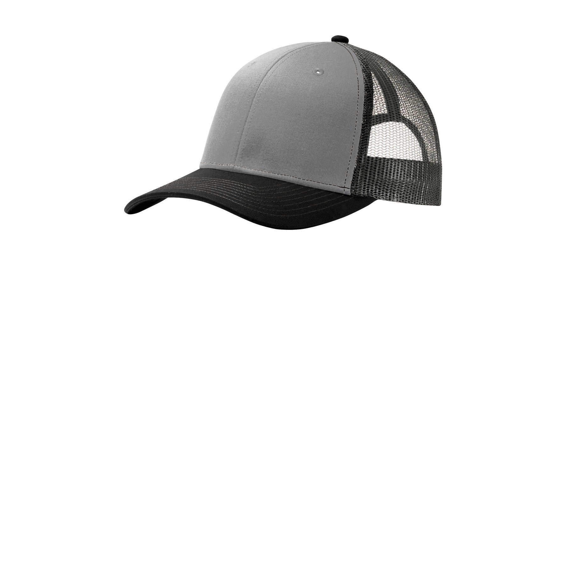 Port Authority-Port Authority® Snapback Trucker Cap. C112-MedTech-24