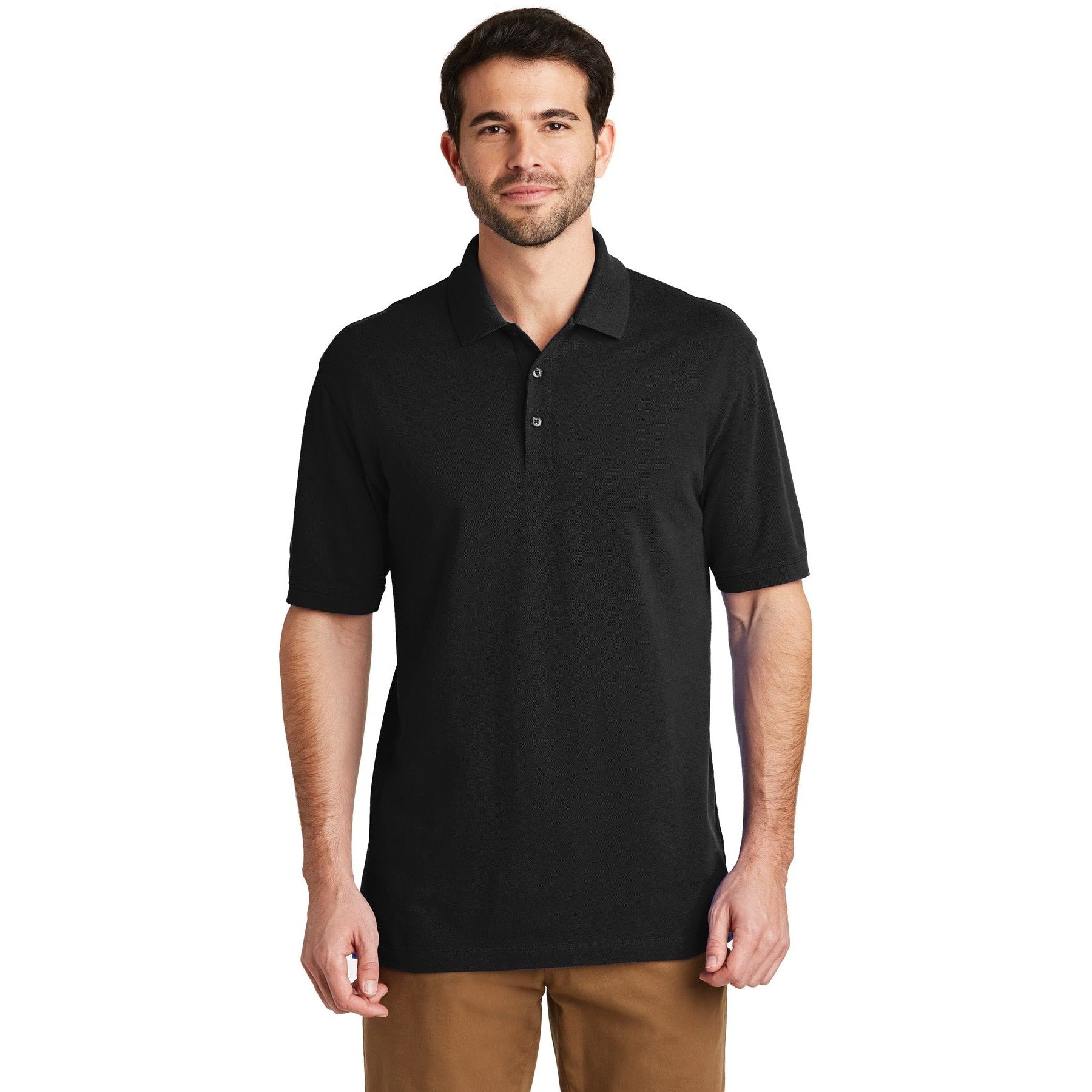 Port Authority-Port Authority® Tall EZCotton® PoloTK8000-MedTech-1