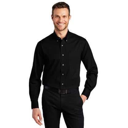 Port Authority-Port Authority® Tall Long Sleeve Twill Shirt. TLS600T-MedTech-1
