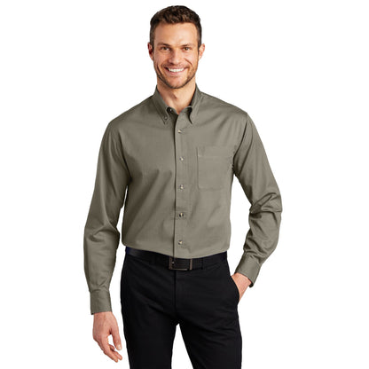 Port Authority-Port Authority® Tall Long Sleeve Twill Shirt. TLS600T-MedTech-3
