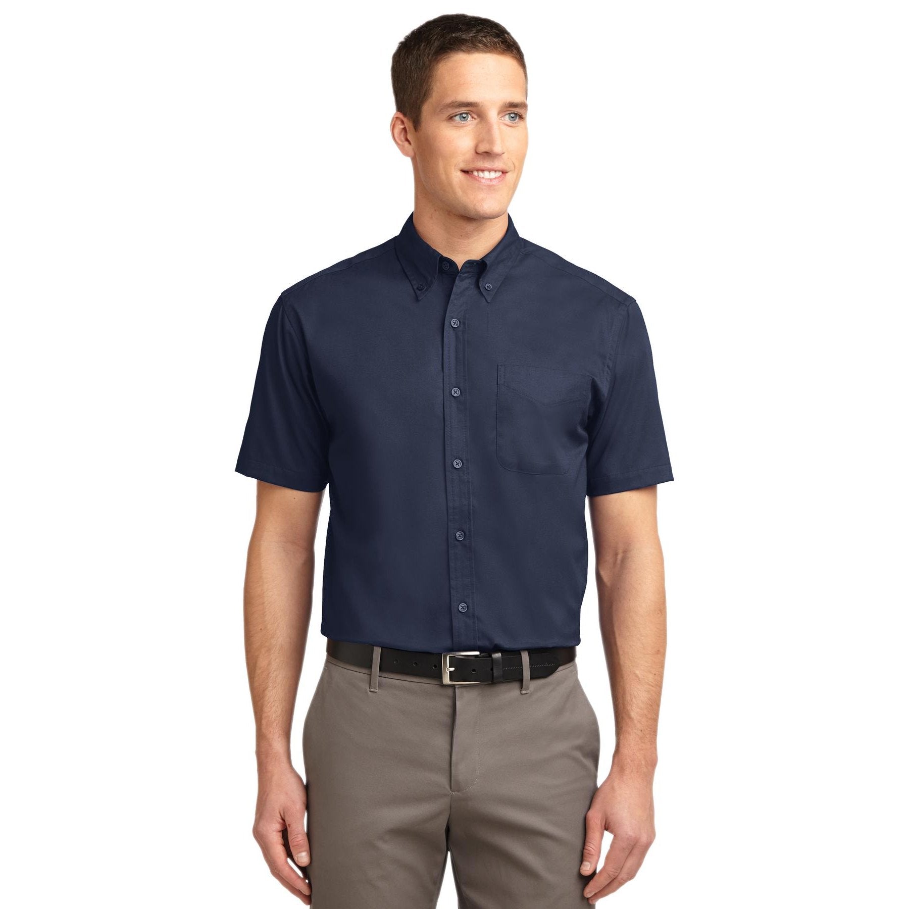 Port Authority-Port Authority® Tall Short Sleeve Easy Care Shirt. TLS508-MedTech-7