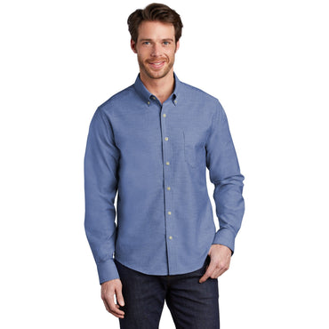 Port Authority-Port Authority ® Untucked Fit SuperPro ™ Oxford S651-MedTech-2