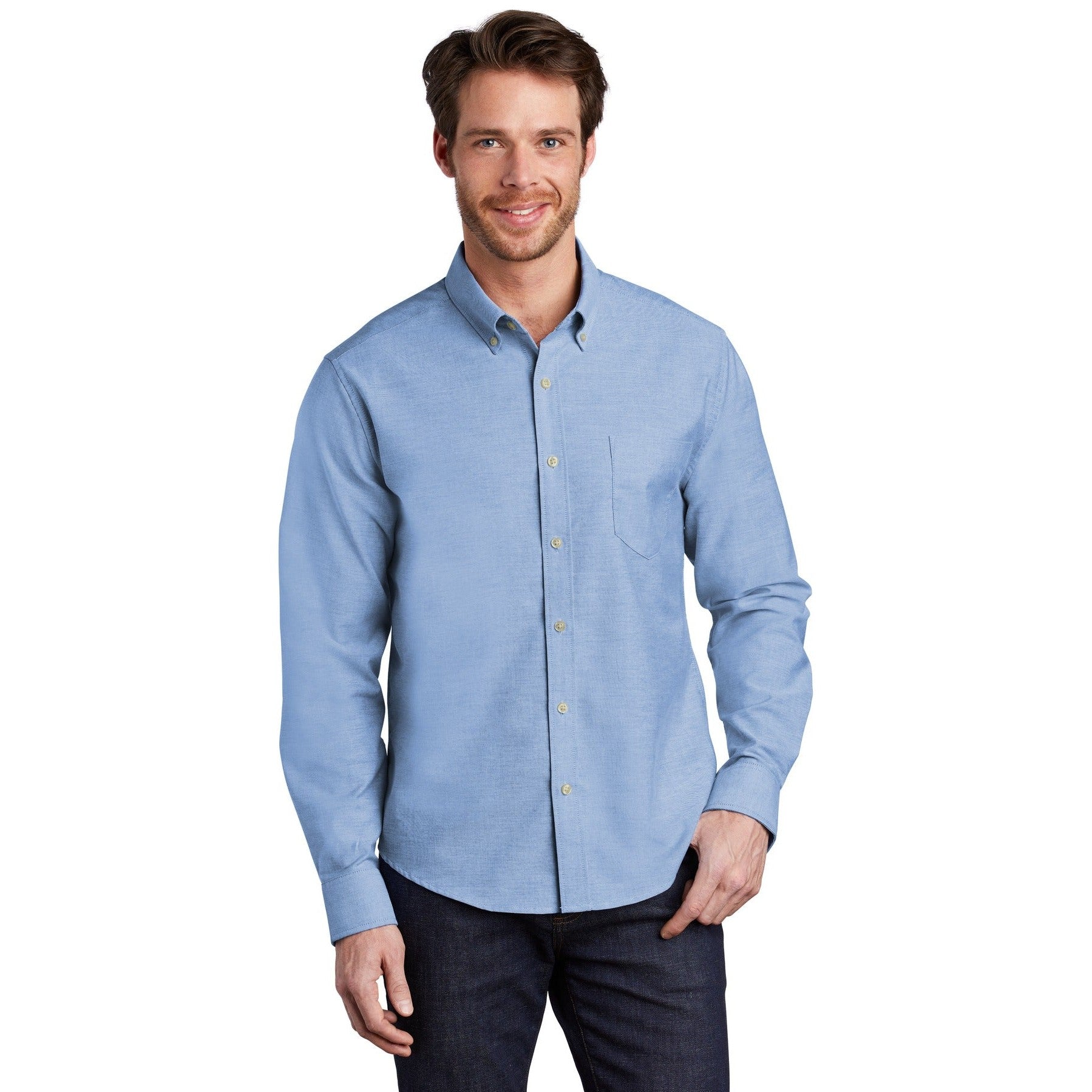 Port Authority-Port Authority ® Untucked Fit SuperPro ™ Oxford S651-MedTech-3