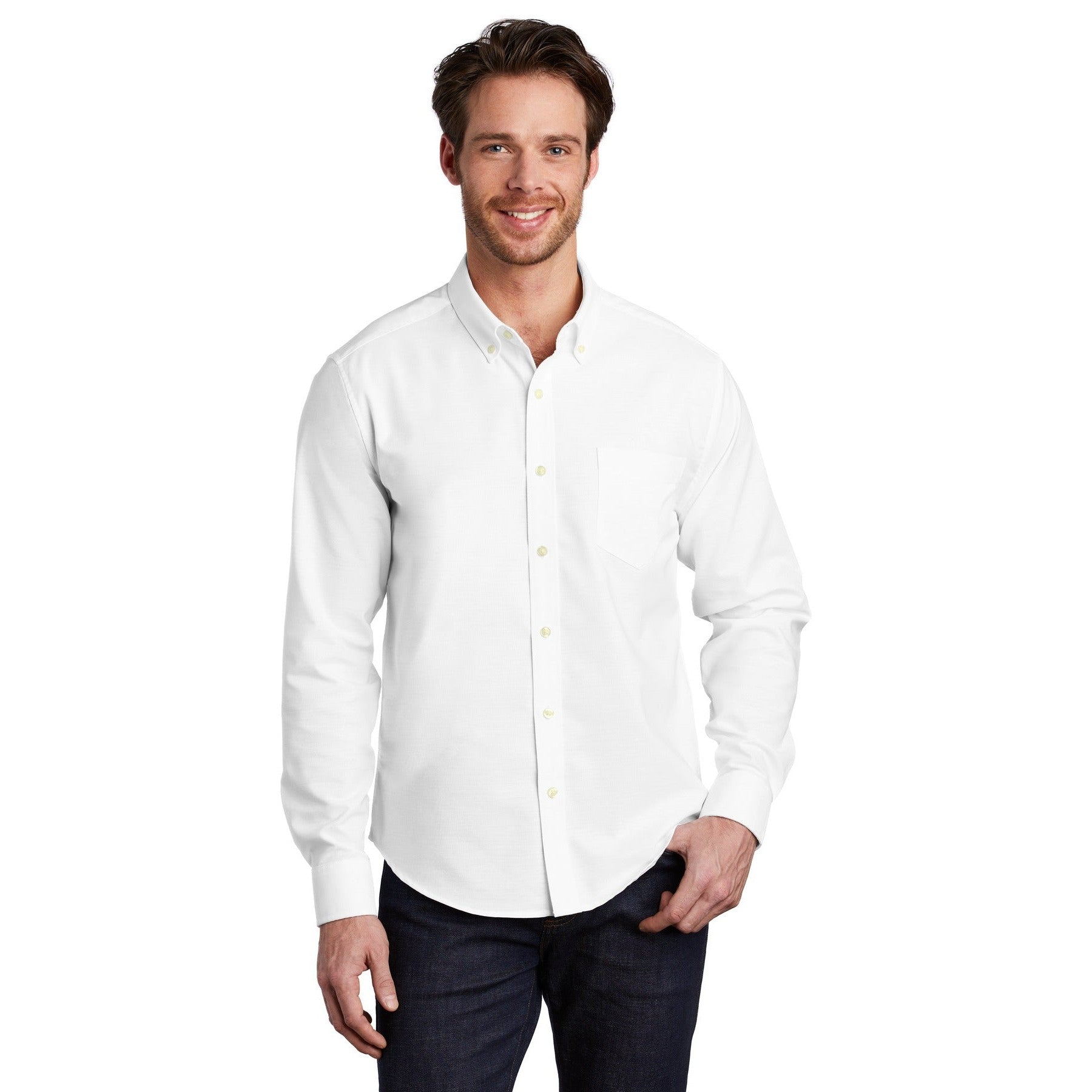 Port Authority-Port Authority ® Untucked Fit SuperPro ™ Oxford S651-MedTech-4