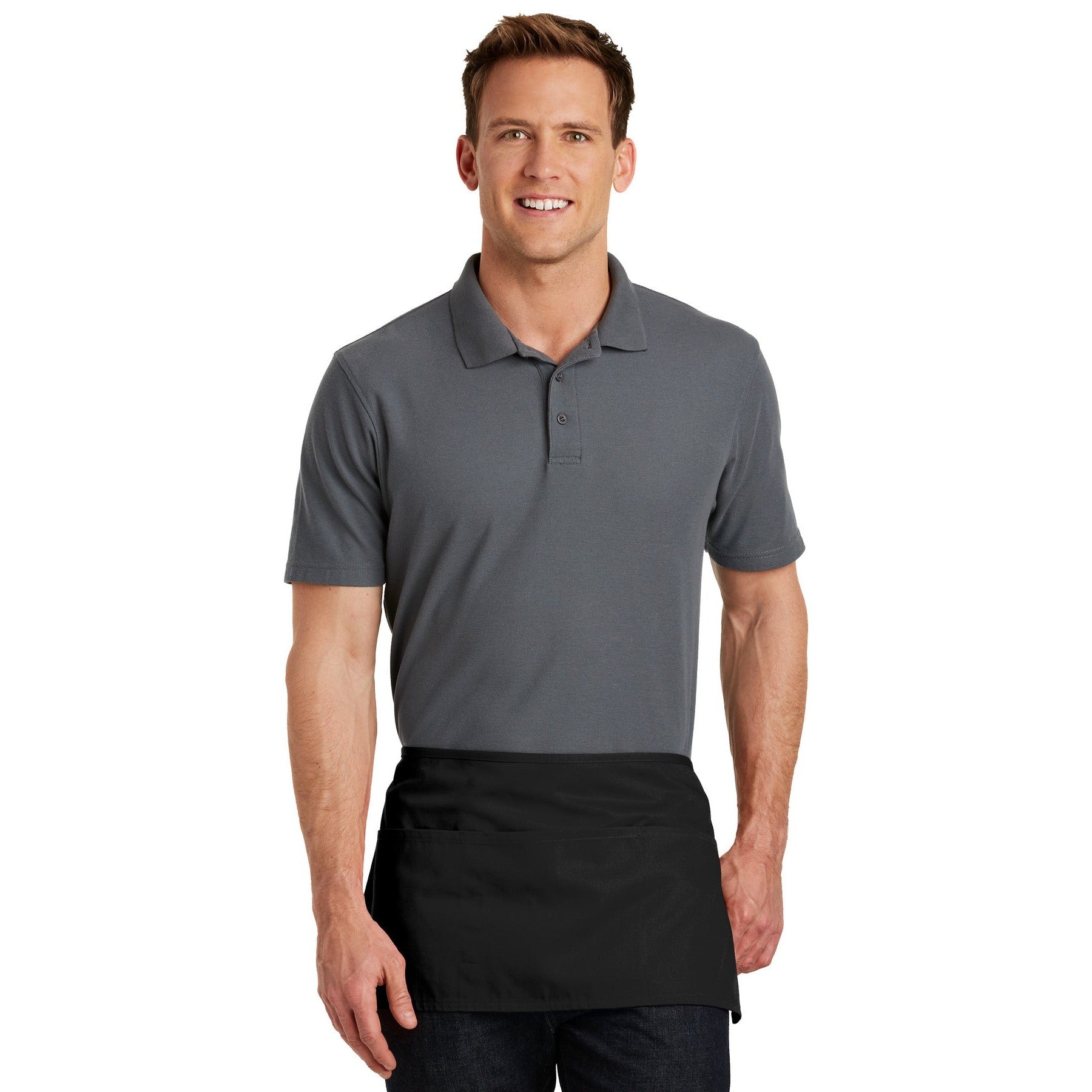 Port Authority-Port Authority® Waist Apron with Pockets. A515-MedTech-1
