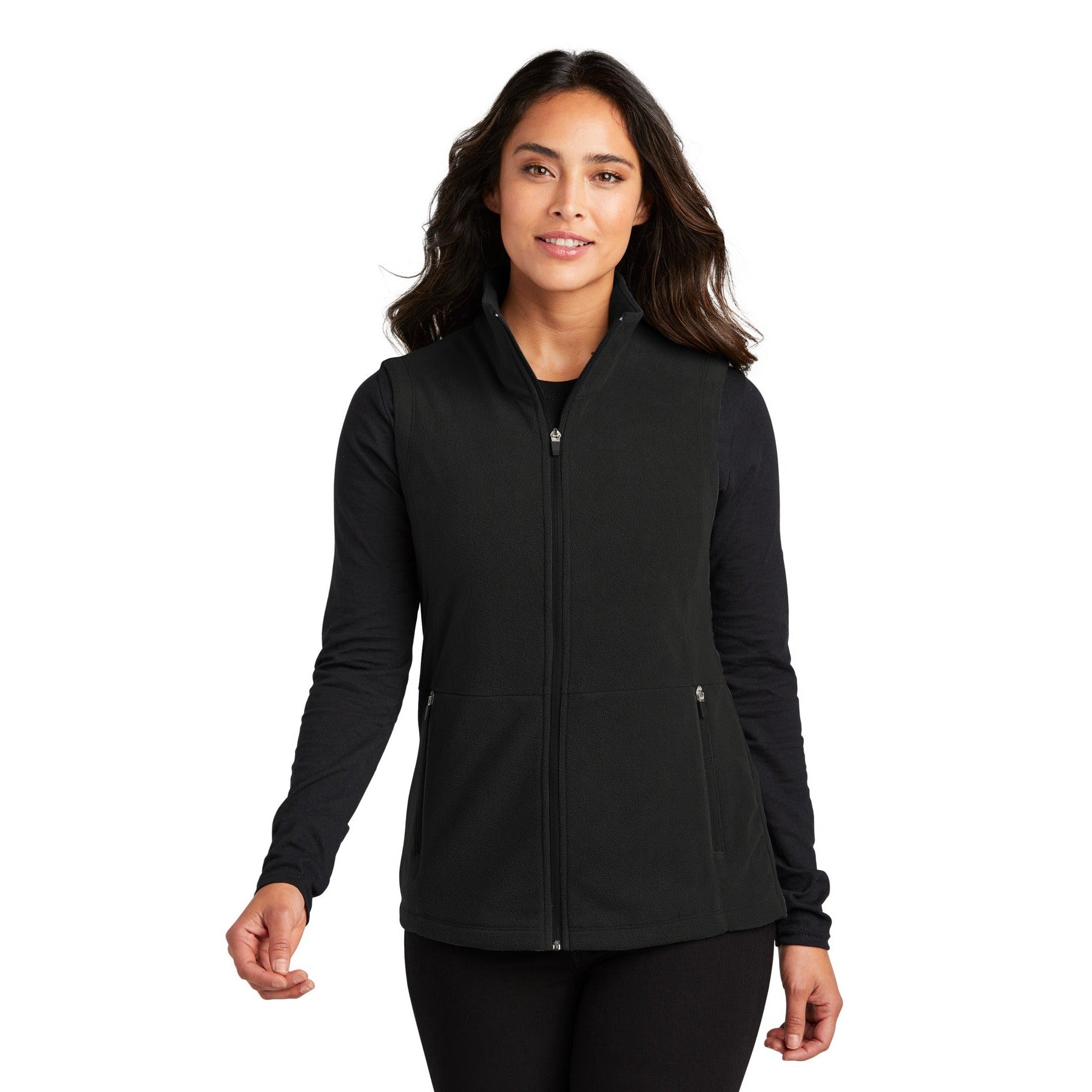 Port Authority-Port Authority® Women's Accord Microfleece Vest L152-MedTech-1