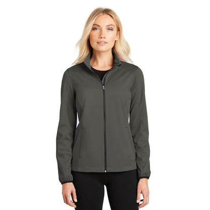 Port Authority-Port Authority® Women's Active Soft Shell Jacket. L717-MedTech-3