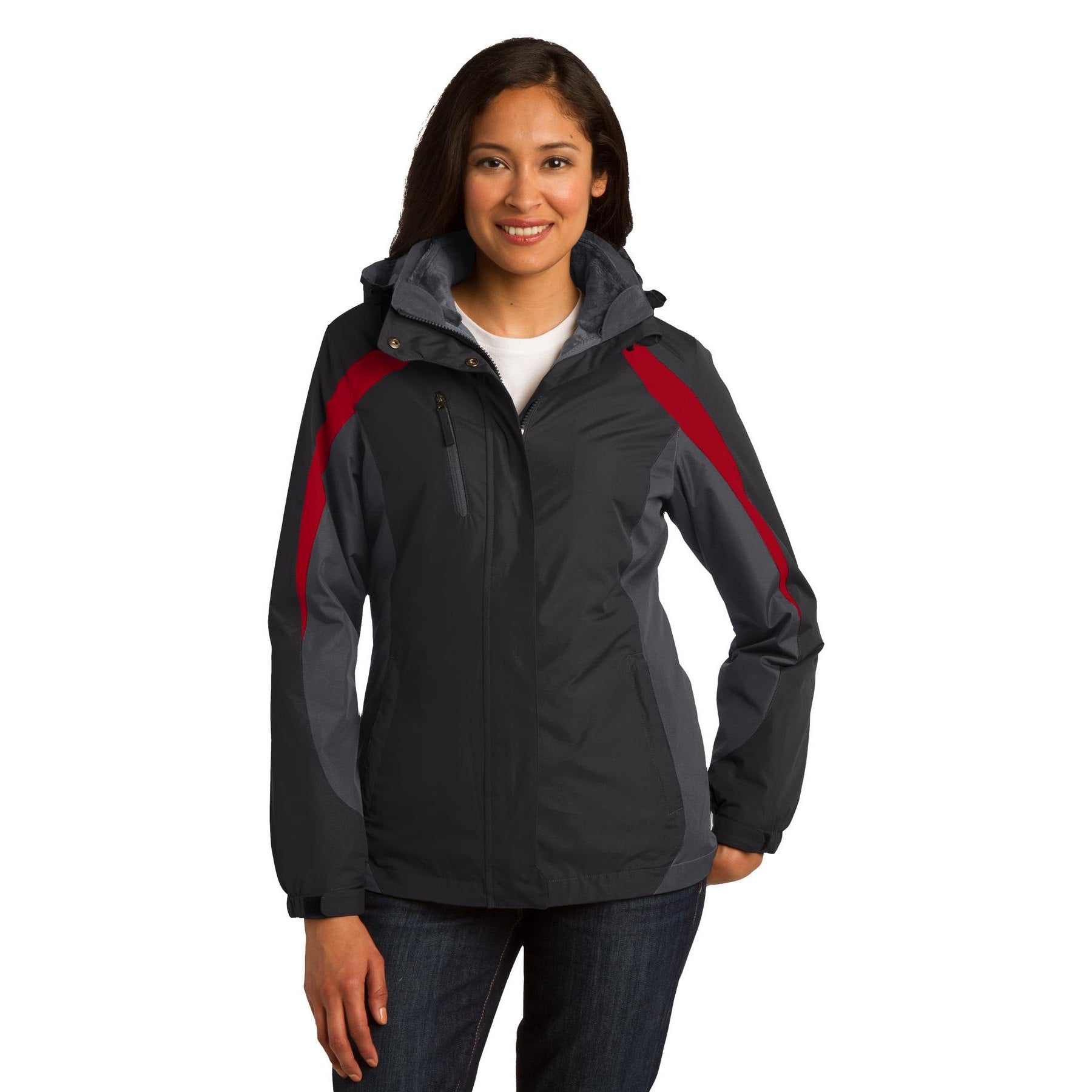 Port Authority-Port Authority® Women's Colorblock 3-in-1 Jacket. L321-MedTech-3