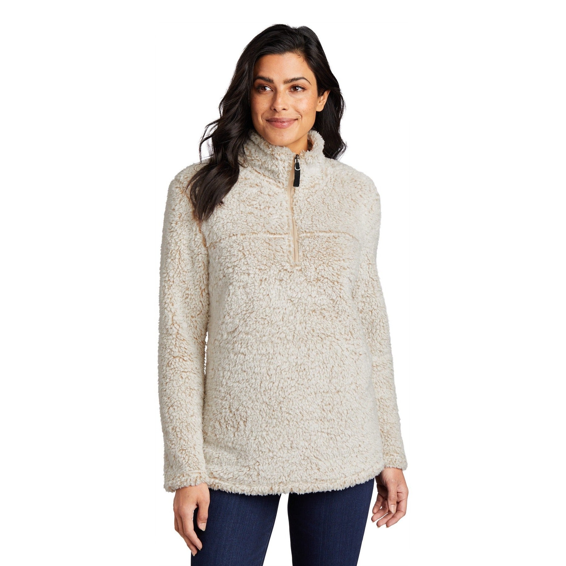 Port Authority-Port Authority® Women's Cozy 1/4-Zip Fleece L130-MedTech-6