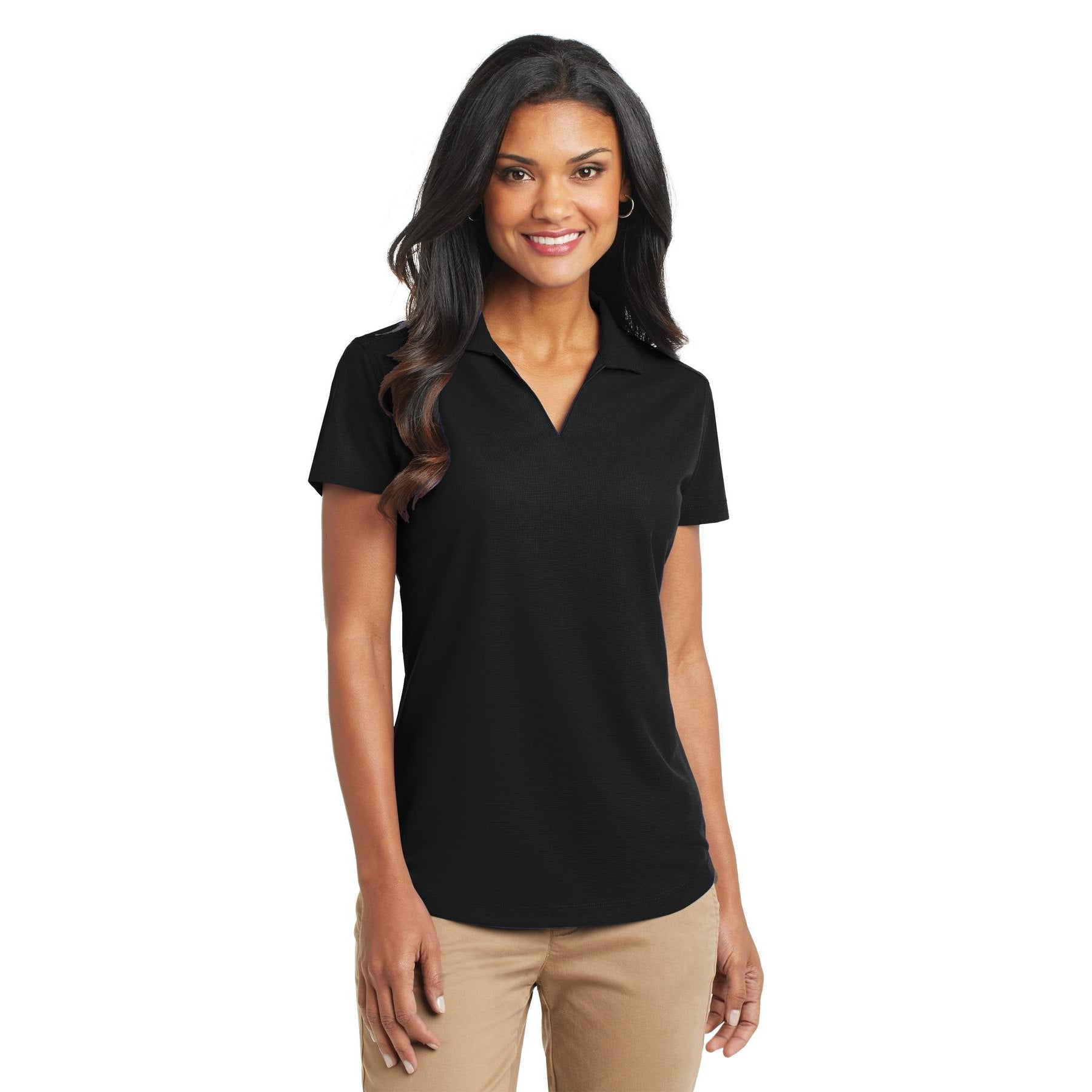 Port Authority-Port Authority® Women's Dry Zone® Grid Polo. L572-MedTech-3