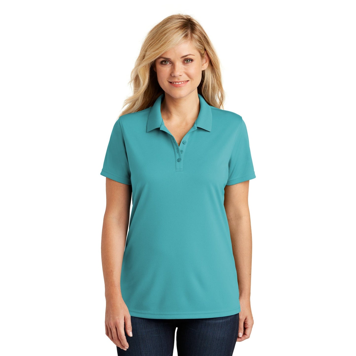Port Authority-Port Authority® Women's Dry Zone® UV Micro-Mesh Polo. LK110-MedTech-1