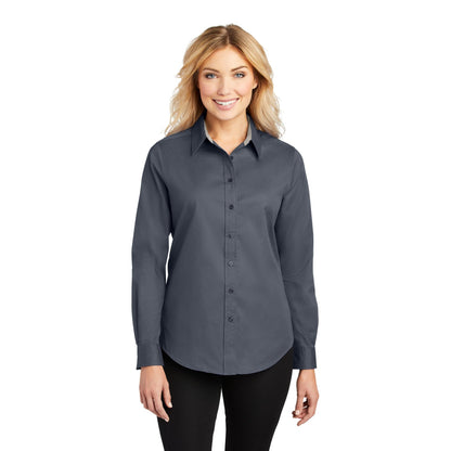 Port Authority-Port Authority® Women's Long Sleeve Easy Care Shirt. L608-MedTech-16
