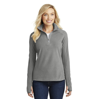 Port Authority-Port Authority® Women's Microfleece 1/2-Zip Pullover. L224-MedTech-2
