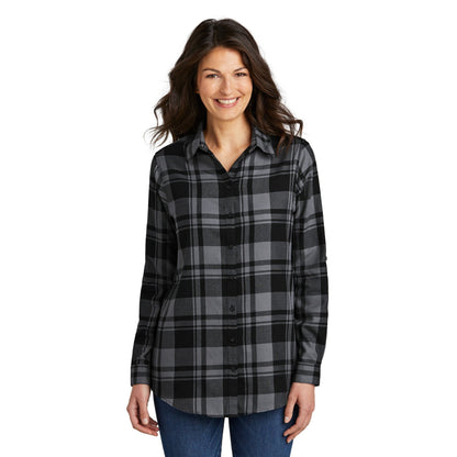 Port Authority-Port Authority® Women's Plaid Flannel Tunic . LW668-MedTech-2