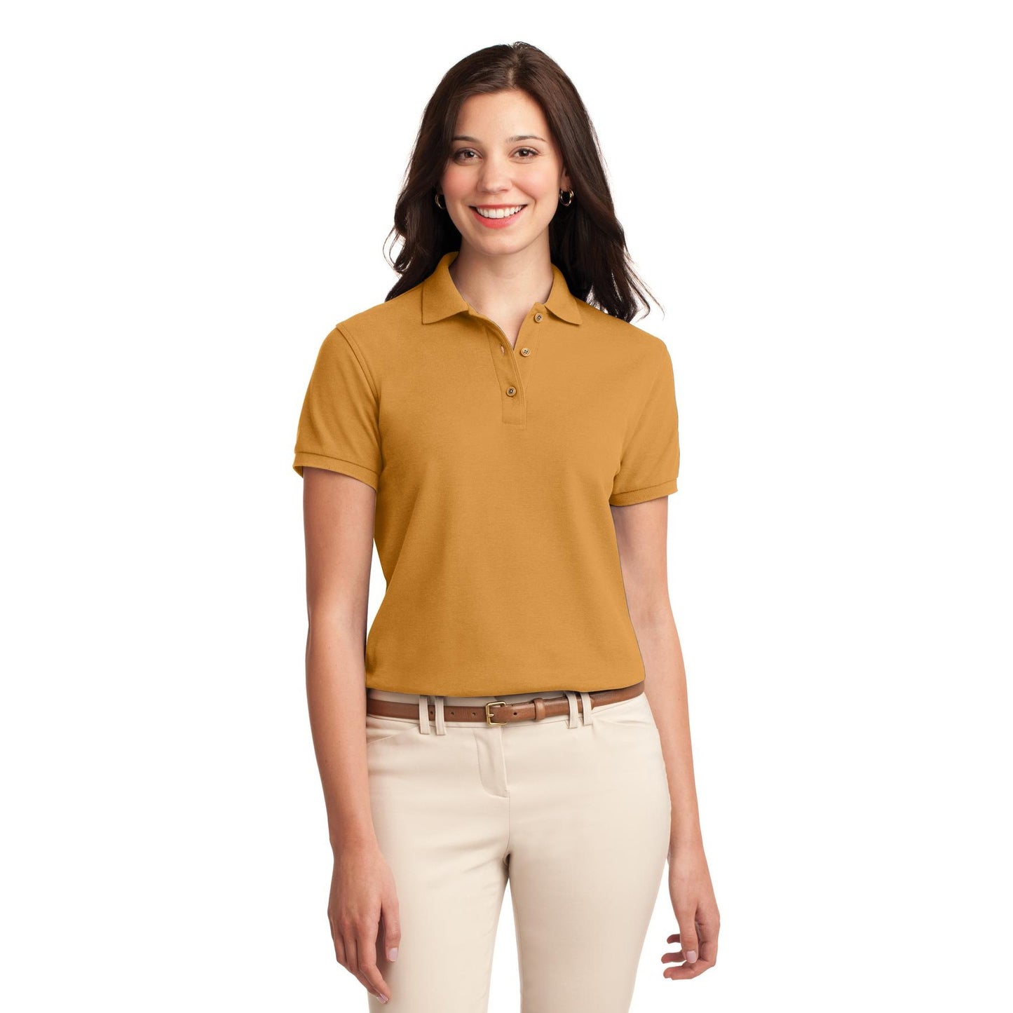 Port Authority-Port Authority® Women's Silk Touch™ Polo. L500 1/2-MedTech-11
