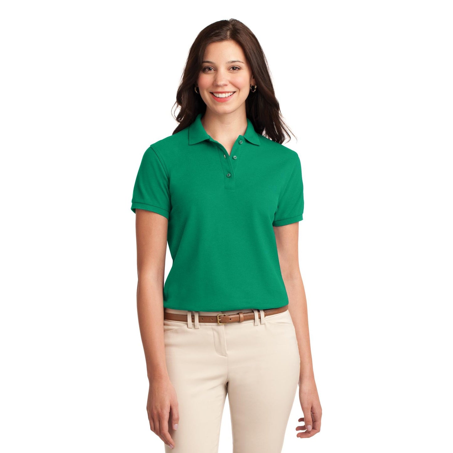 Port Authority-Port Authority® Women's Silk Touch™ Polo. L500 1/2-MedTech-13