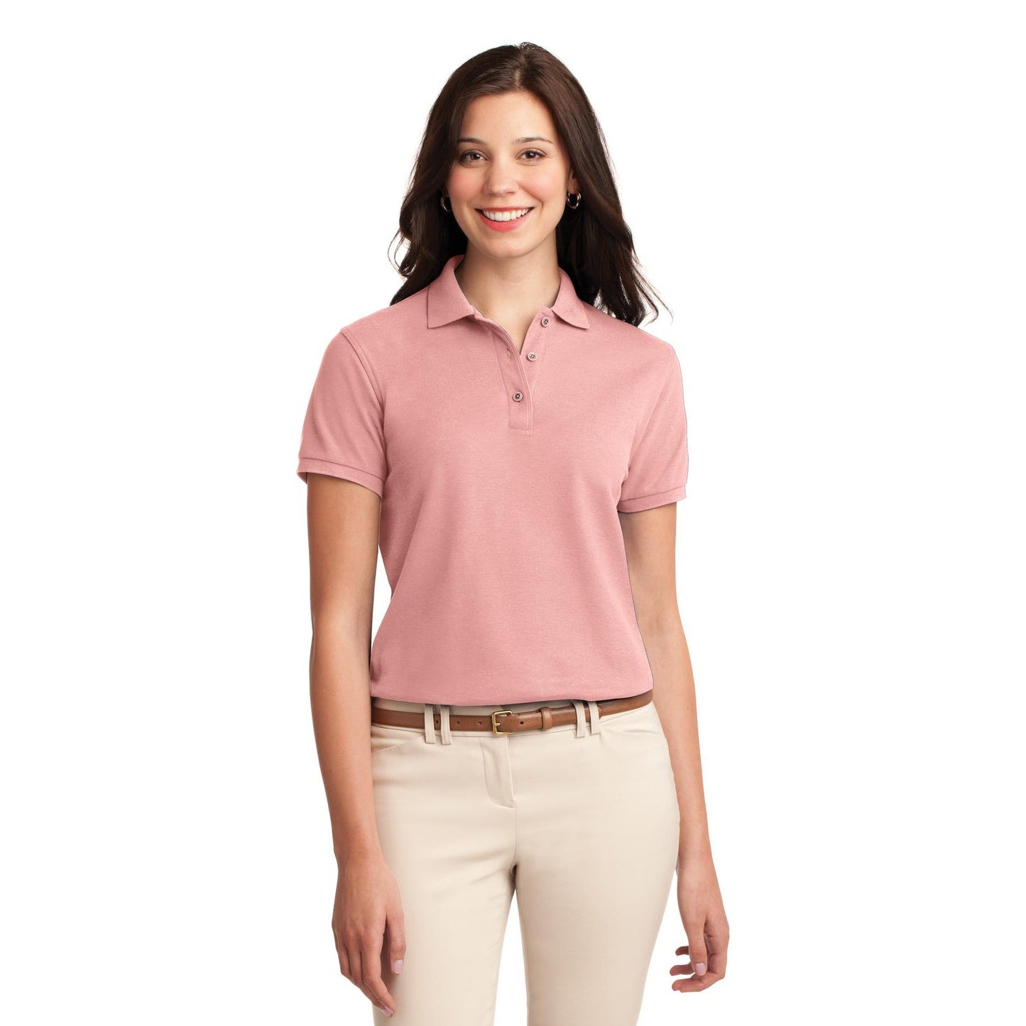 Port Authority-Port Authority® Women's Silk Touch™ Polo. L500 1/2-MedTech-15