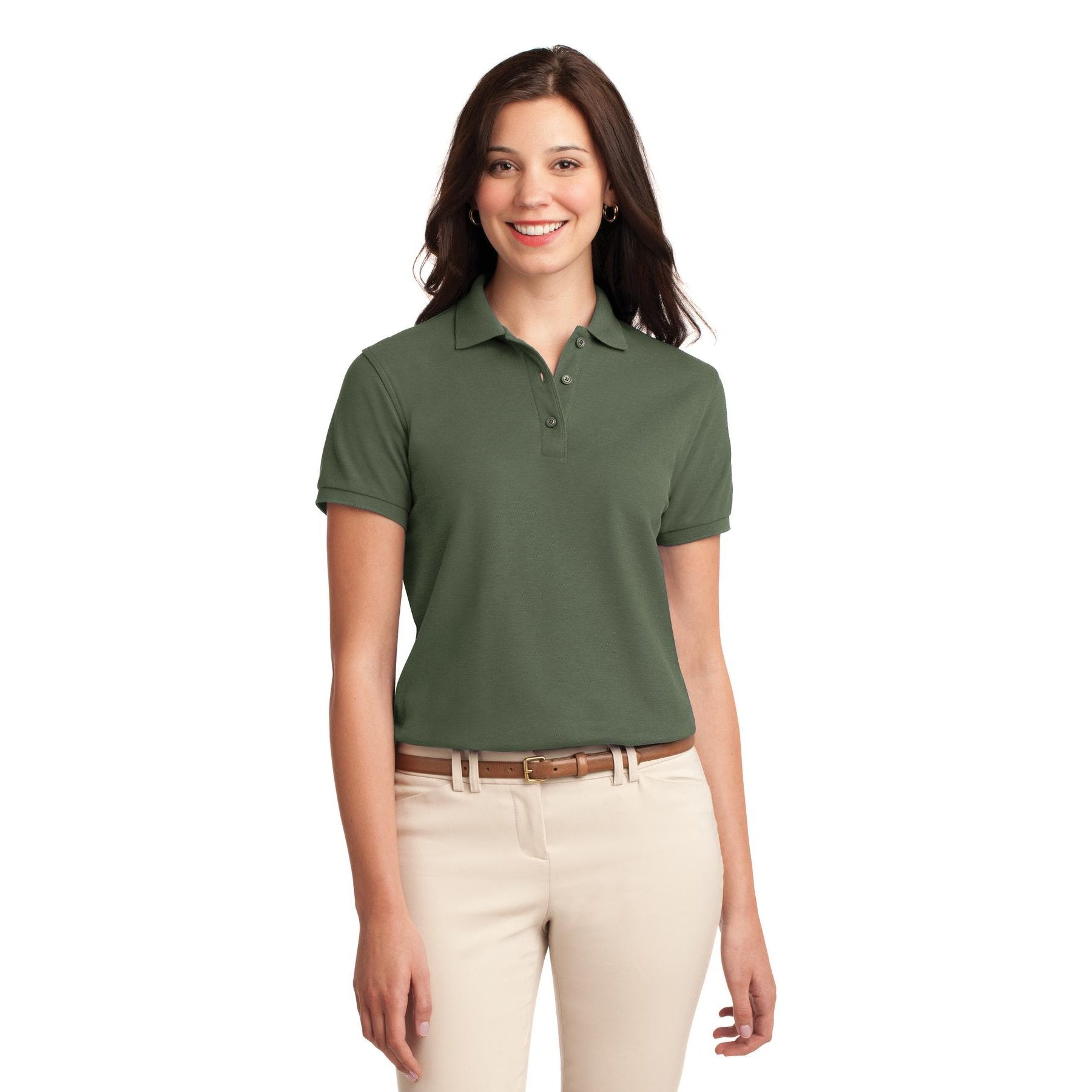 Port Authority-Port Authority® Women's Silk Touch™ Polo. L500 1/2-MedTech-6