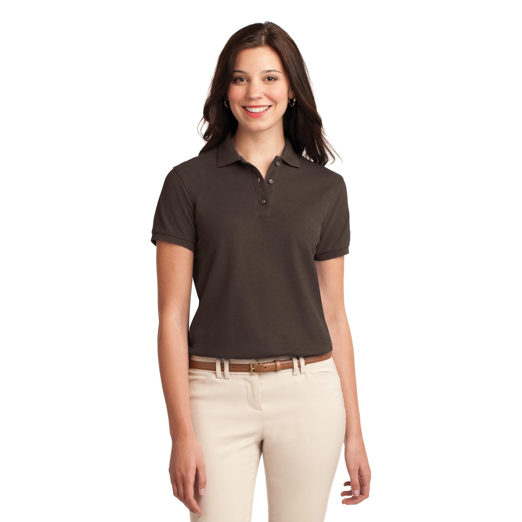 Port Authority-Port Authority® Women's Silk Touch™ Polo. L500 1/2-MedTech-7