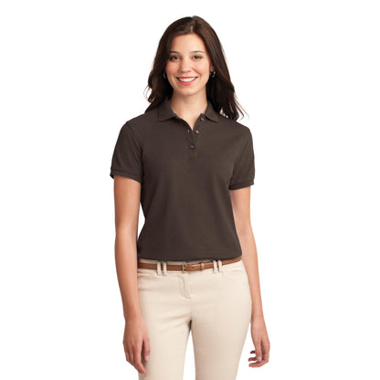 Port Authority-Port Authority® Women's Silk Touch™ Polo. L500 1/2-MedTech-7