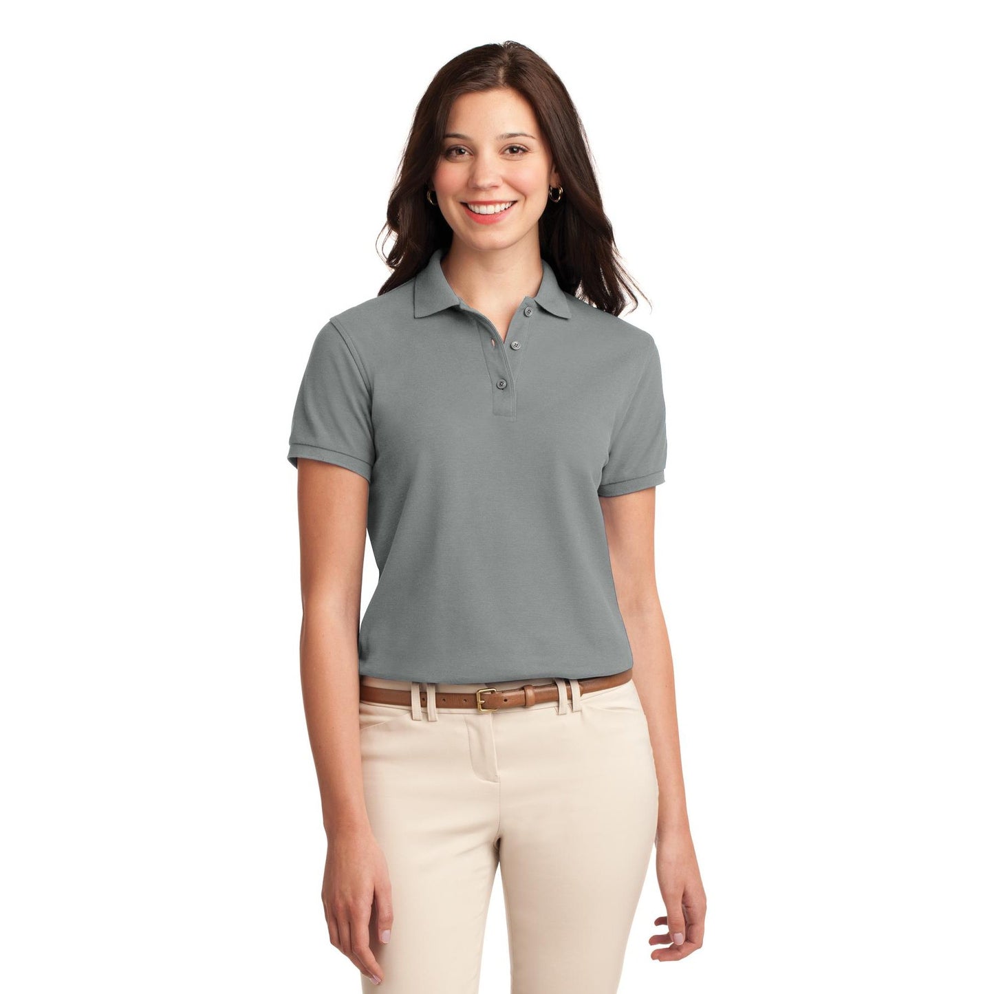 Port Authority-Port Authority® Women's Silk Touch™ Polo. L500 1/2-MedTech-8