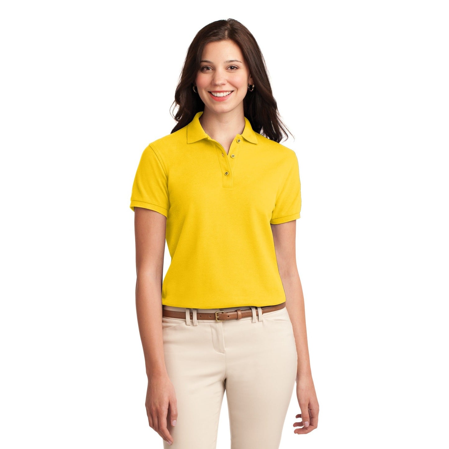 Port Authority-Port Authority® Women's Silk Touch™ Polo. L500 2/2-MedTech-3