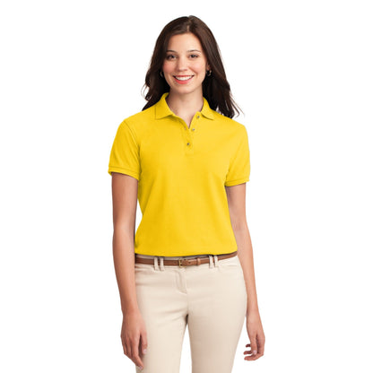 Port Authority-Port Authority® Women's Silk Touch™ Polo. L500 2/2-MedTech-3
