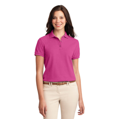 Port Authority-Port Authority® Women's Silk Touch™ Polo. L500 2/2-MedTech-6