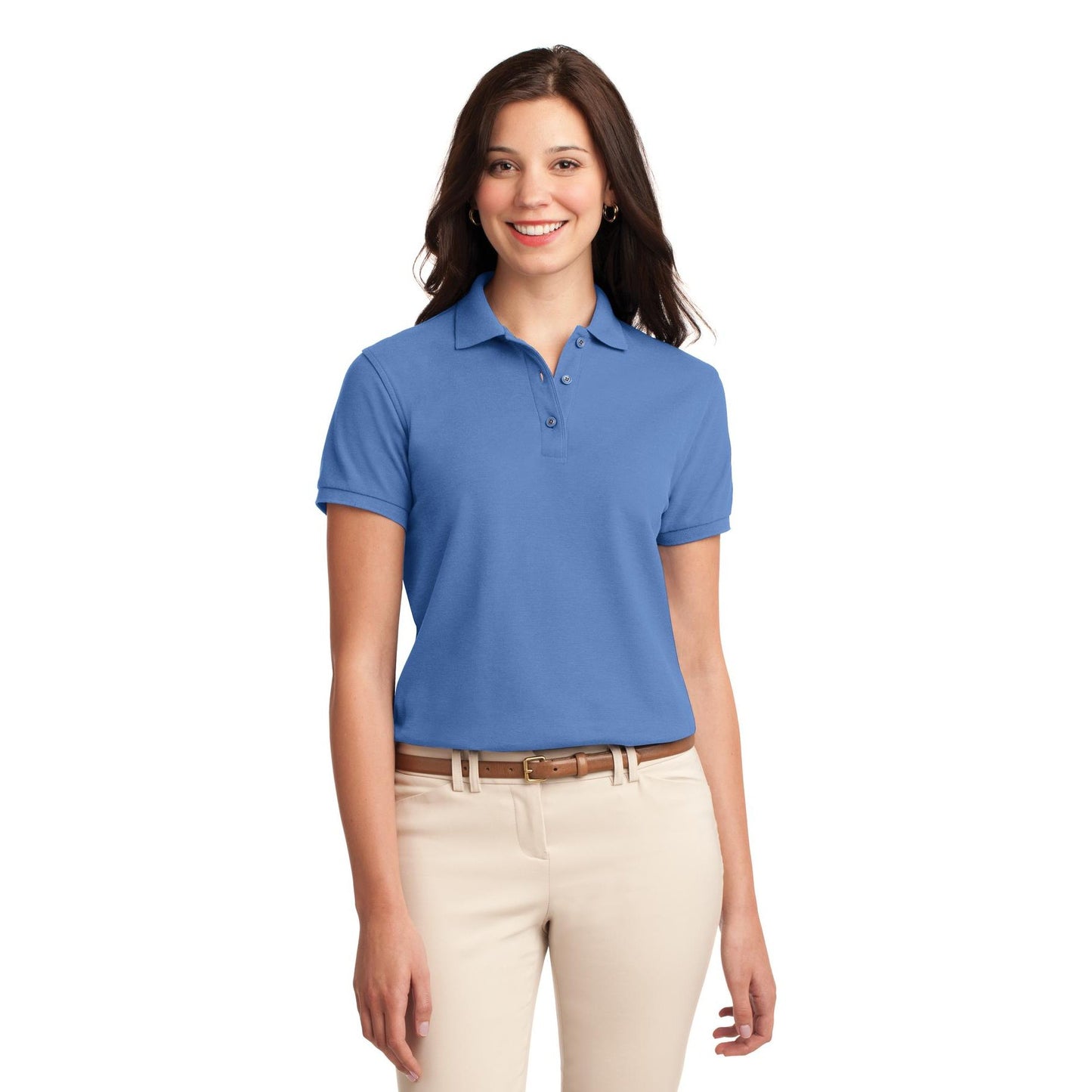 Port Authority-Port Authority® Women's Silk Touch™ Polo. L500 2/2-MedTech-8
