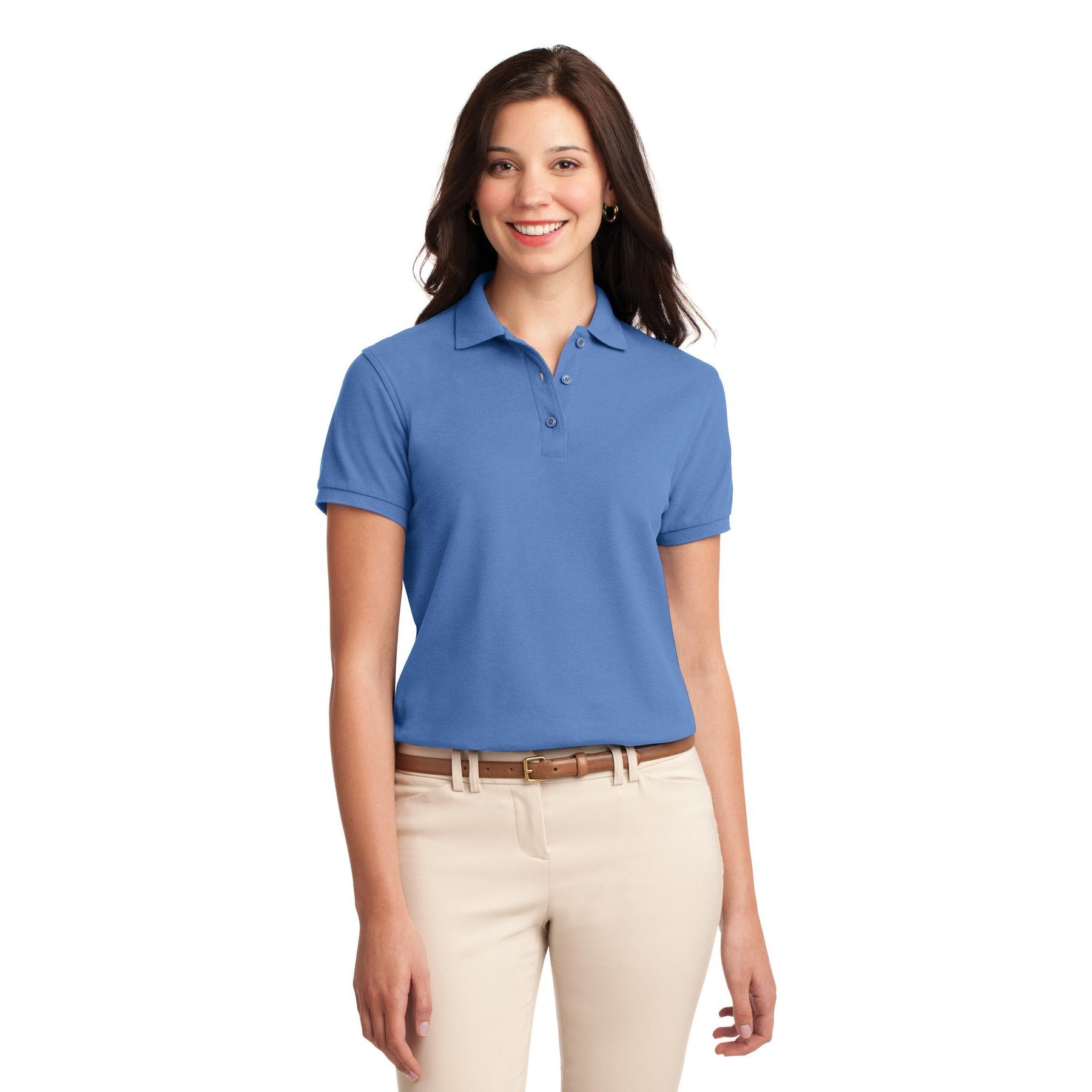 Port Authority-Port Authority® Women's Silk Touch™ Polo. L500 2/2-MedTech-8