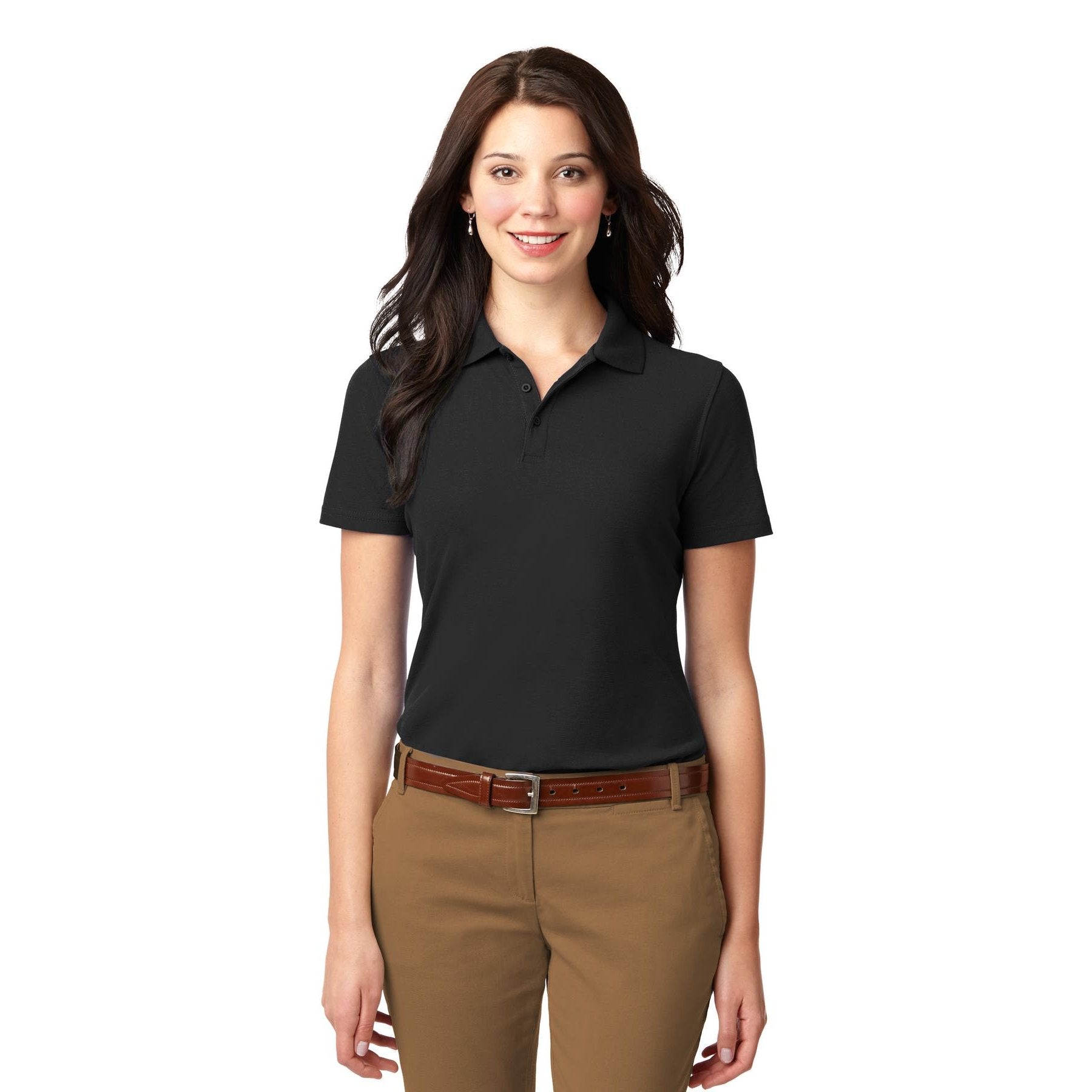 Port Authority-Port Authority® Women's Stain-Resistant Polo. L510-MedTech-1