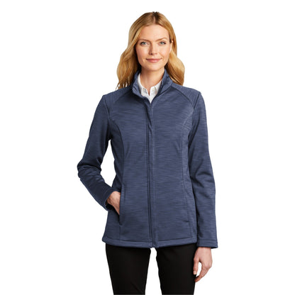 Port Authority-Port Authority ® Women's Stream Soft Shell Jacket. L339-MedTech-1