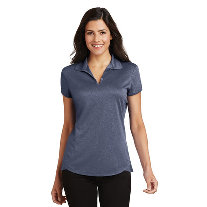 Port Authority-Port Authority® Women's Trace Heather Polo. L576-MedTech-4