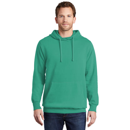 Port & Company-Port & Company® Beach Wash® Garment-Dyed Pullover Hooded Sweatshirt. PC098H-MedTech-10