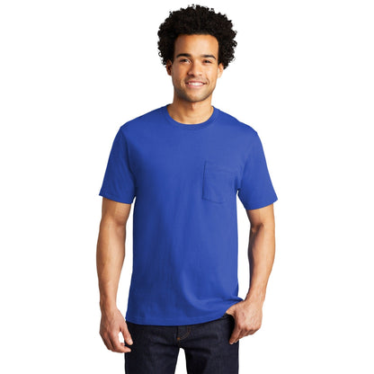 Port & Company-Port & Company® Bouncer Pocket Tee PC600P-MedTech-6