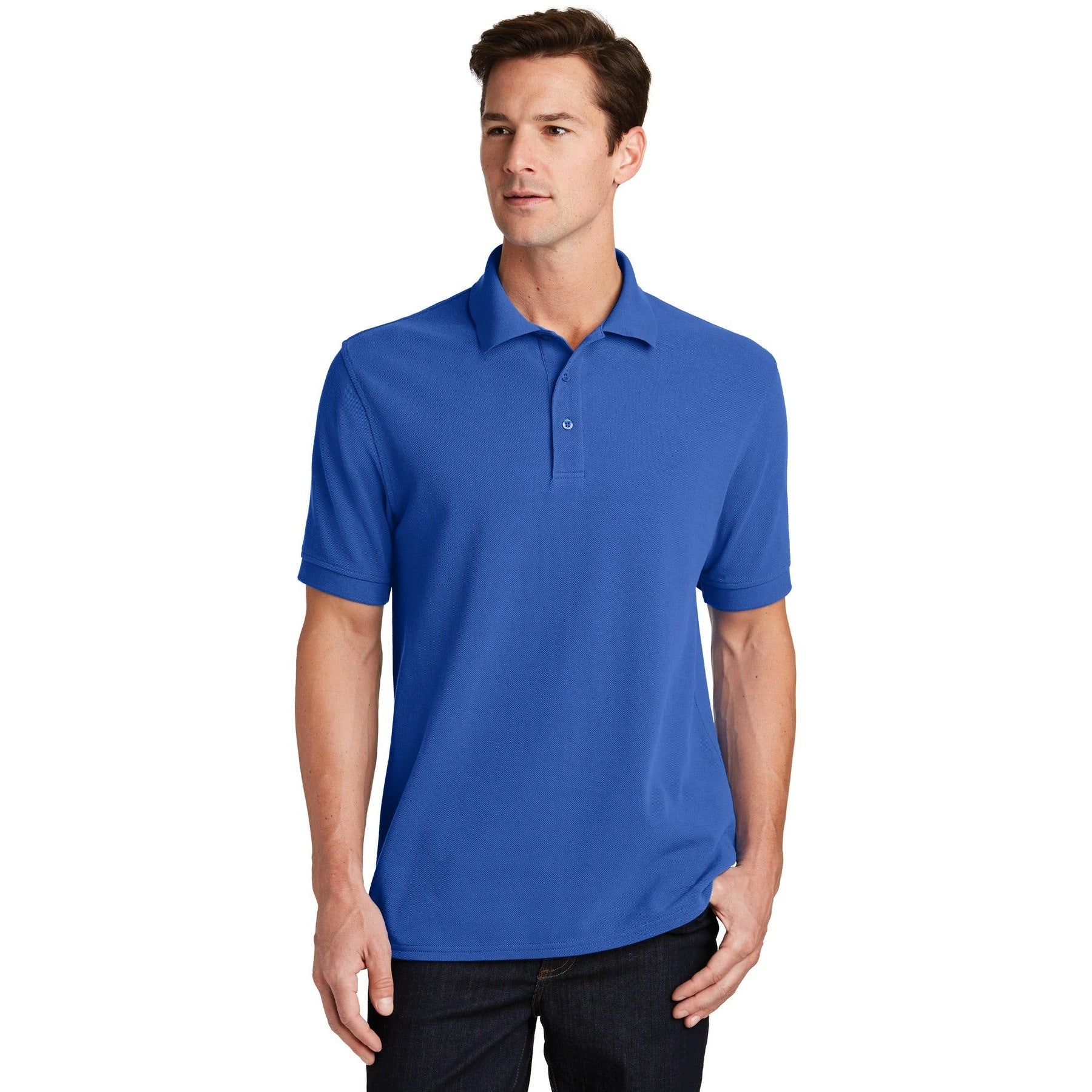 Port & Company-Port & Company® Combed Ring Spun Pique Polo. KP1500-MedTech-5