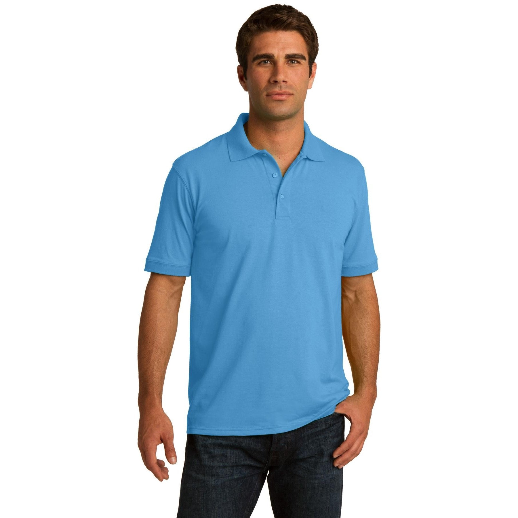 Port & Company-Port & Company® Core Blend Jersey Knit Polo. KP55-MedTech-1