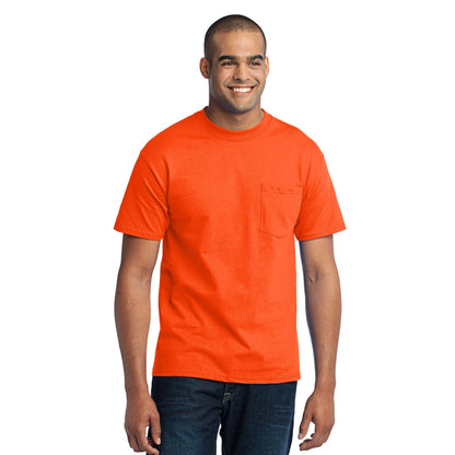 Port & Company-Port & Company® - Core Blend Pocket Tee. PC55P-MedTech-16