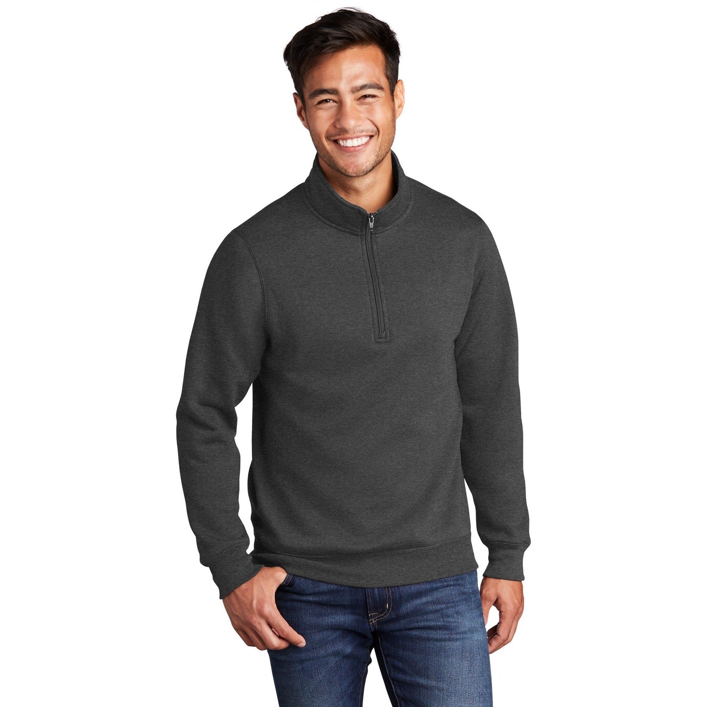 Port & Company-Port & Company ® Core Fleece 1/4-Zip Pullover Sweatshirt PC78Q-MedTech-3