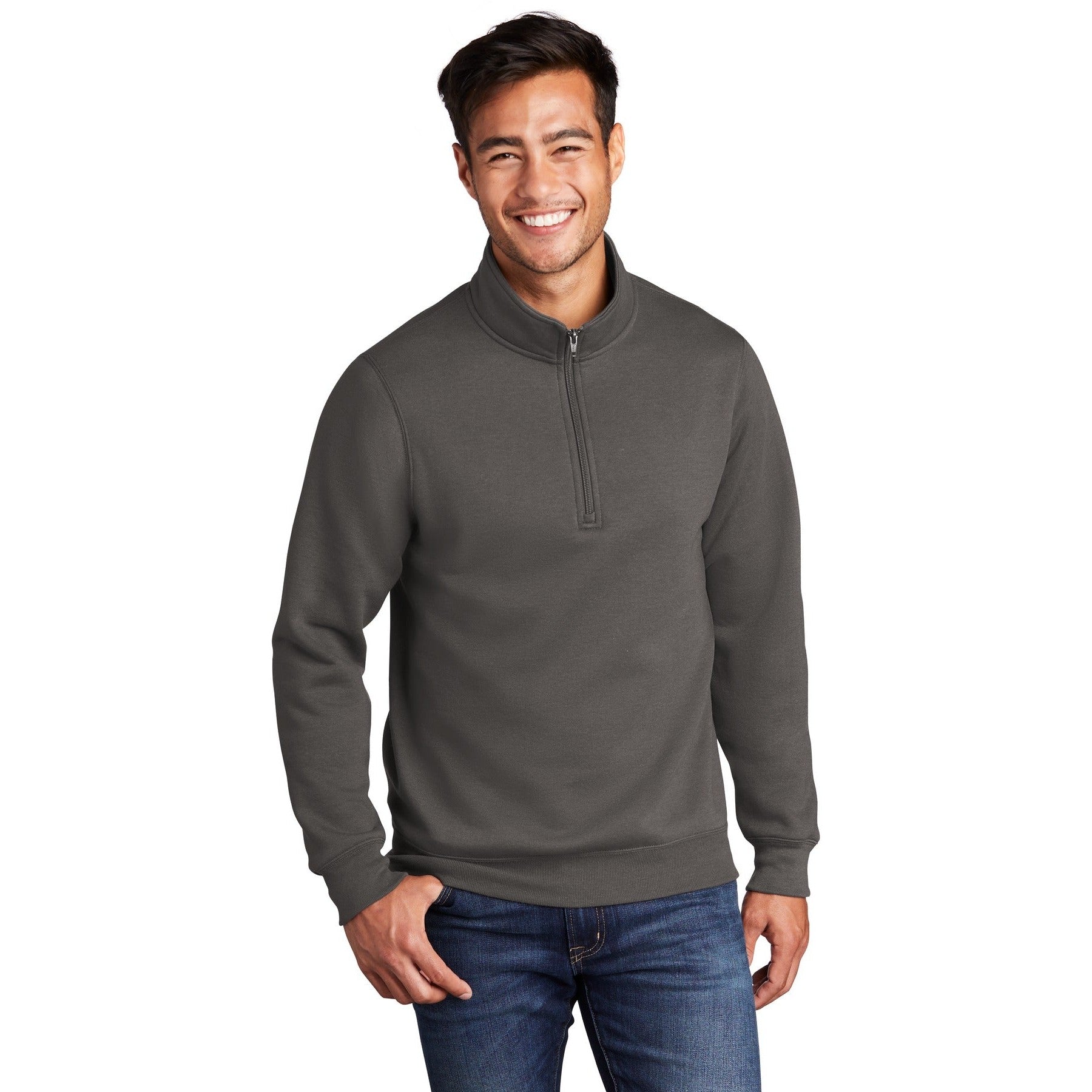 Port & Company-Port & Company ® Core Fleece 1/4-Zip Pullover Sweatshirt PC78Q-MedTech-2