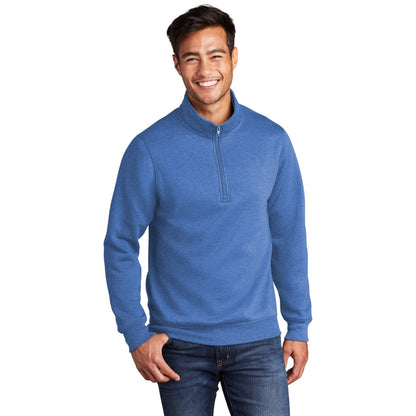 Port & Company-Port & Company ® Core Fleece 1/4-Zip Pullover Sweatshirt PC78Q-MedTech-6