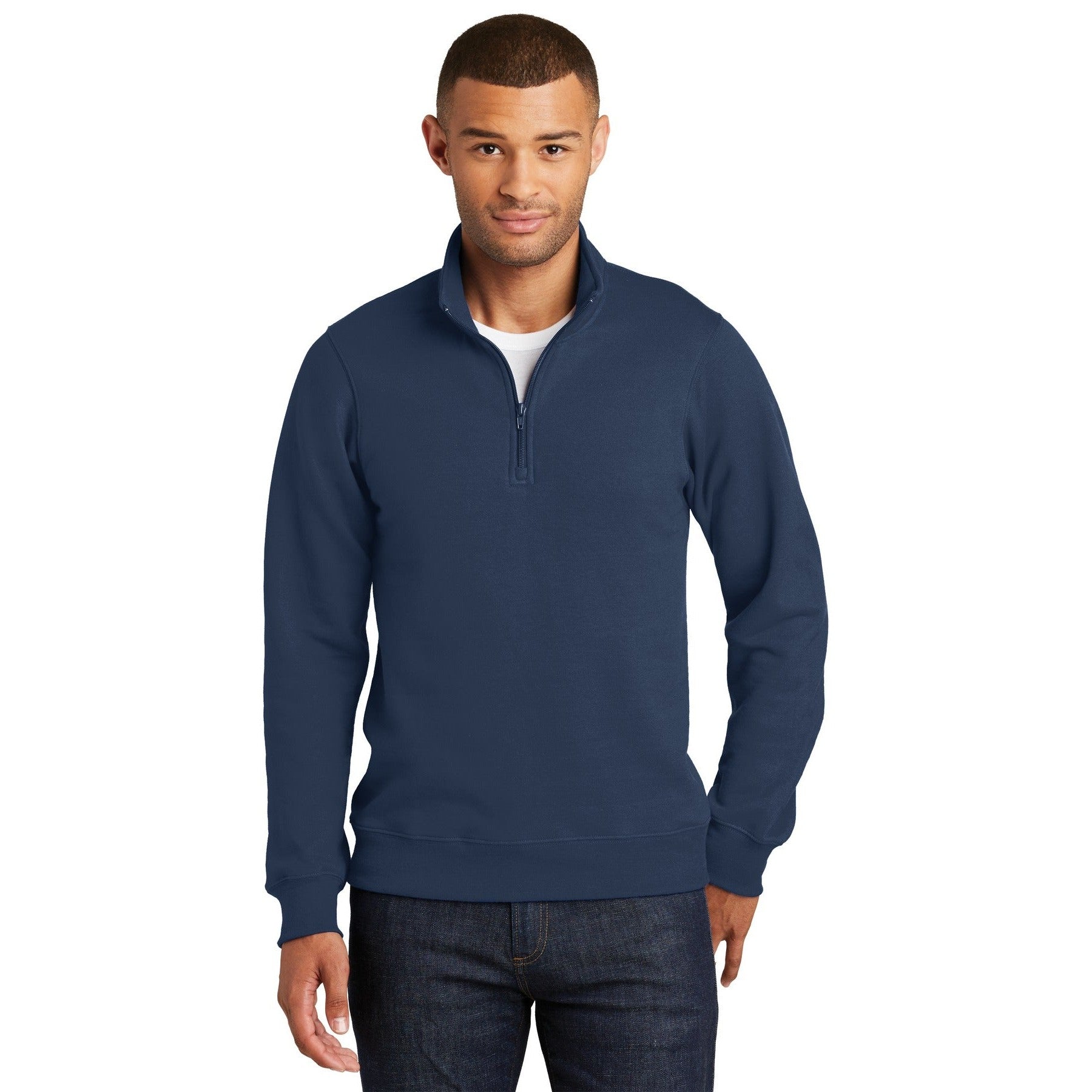 Port & Company-Port & Company® Fan Favorite Fleece 1/4-Zip Pullover Sweatshirt. PC850Q-MedTech-6