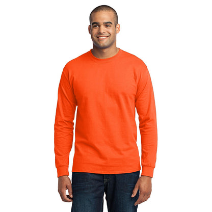 Port & Company-Port & Company® - Long Sleeve Core Blend Tee. PC55LS-MedTech-18